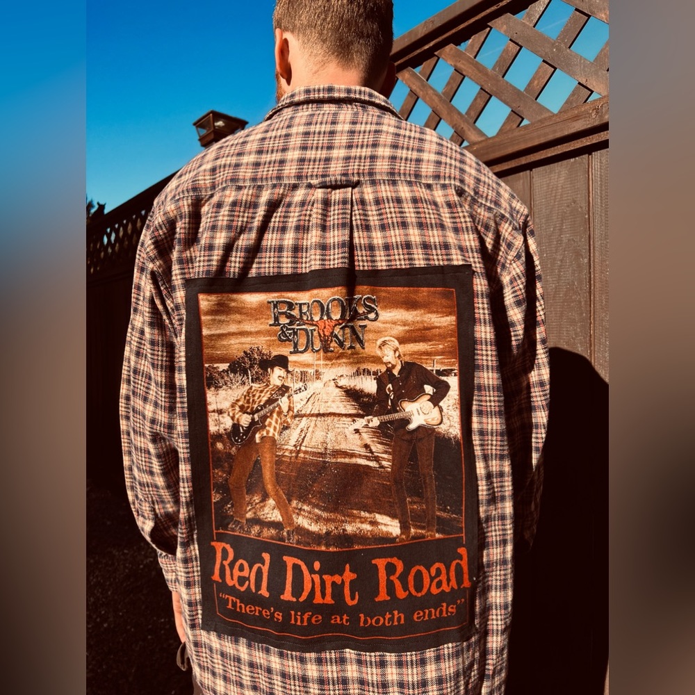 Brooks & Dunn Upcycled Flannel